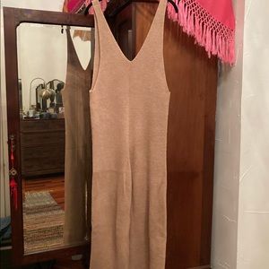 Free People sweater jumpsuit